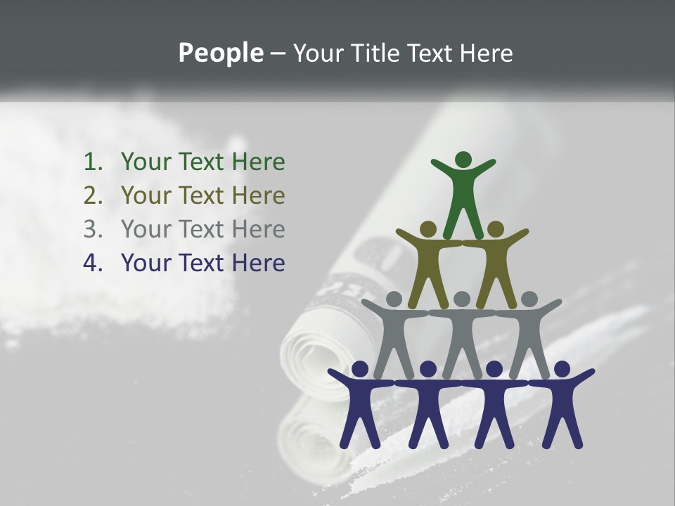 A Black And White Photo Of A Tube Of Toothpaste PowerPoint Template