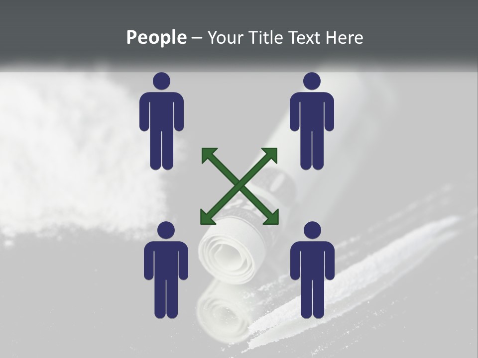 A Black And White Photo Of A Tube Of Toothpaste PowerPoint Template