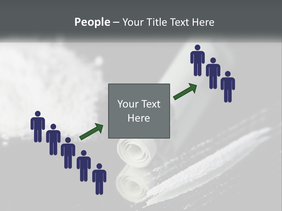 A Black And White Photo Of A Tube Of Toothpaste PowerPoint Template