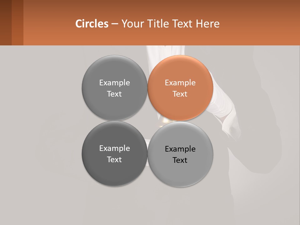 A Man In A Tuxedo Holding A Bell PowerPoint Template