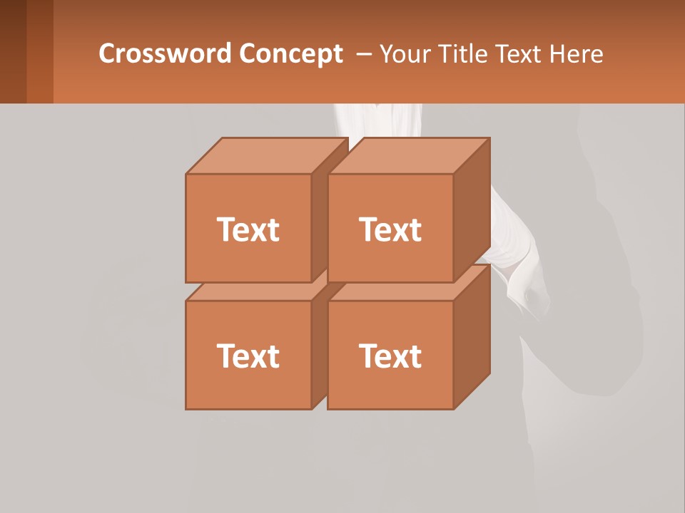 A Man In A Tuxedo Holding A Bell PowerPoint Template