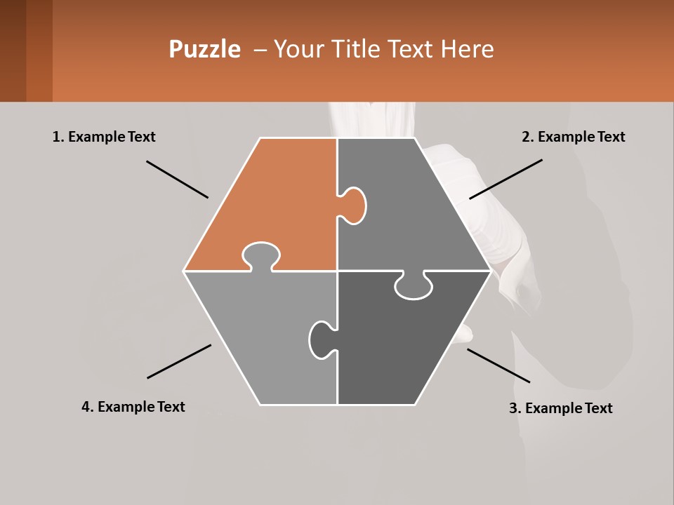 A Man In A Tuxedo Holding A Bell PowerPoint Template