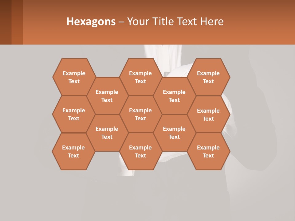 A Man In A Tuxedo Holding A Bell PowerPoint Template