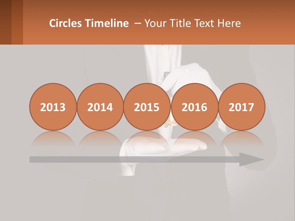 A Man In A Tuxedo Holding A Bell PowerPoint Template