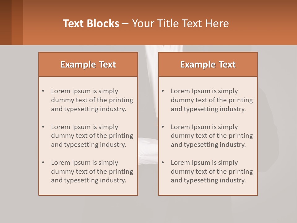 A Man In A Tuxedo Holding A Bell PowerPoint Template