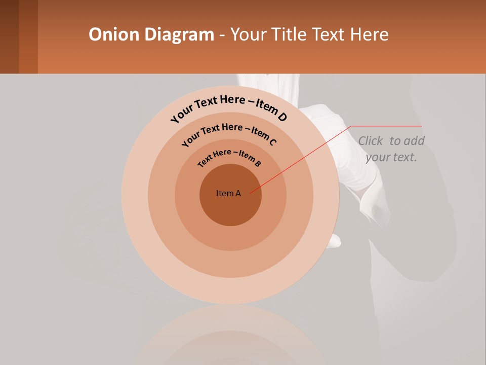 A Man In A Tuxedo Holding A Bell PowerPoint Template