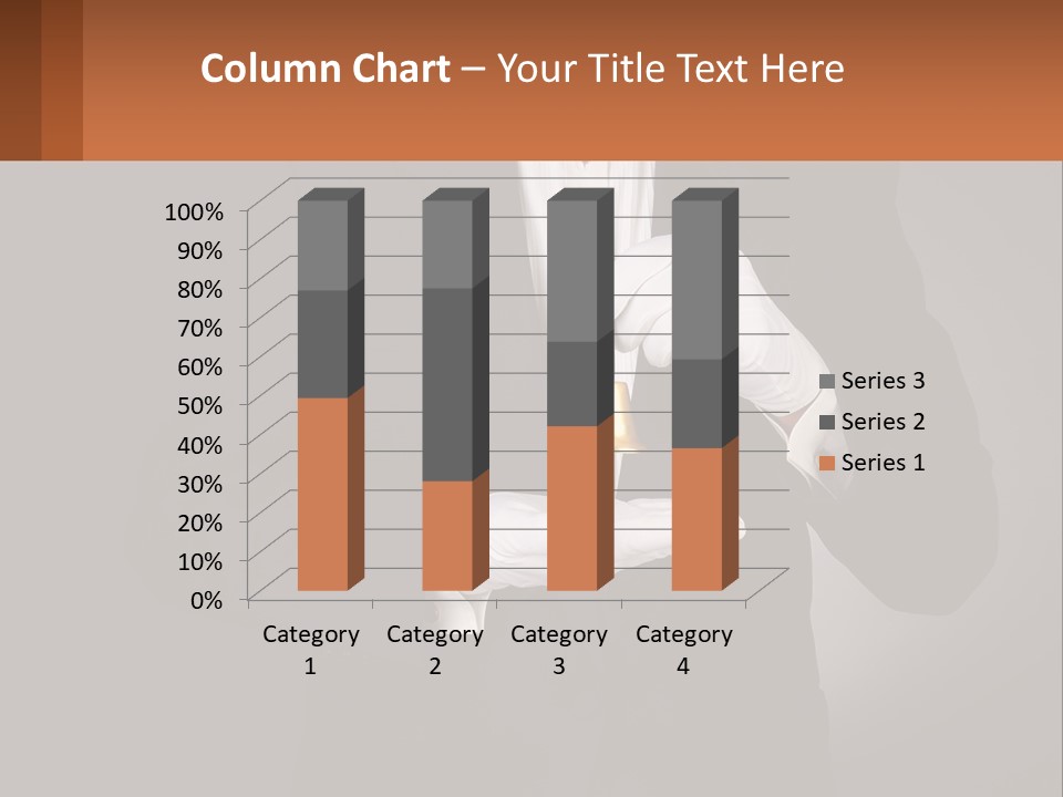 A Man In A Tuxedo Holding A Bell PowerPoint Template