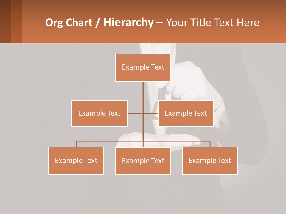 A Man In A Tuxedo Holding A Bell PowerPoint Template