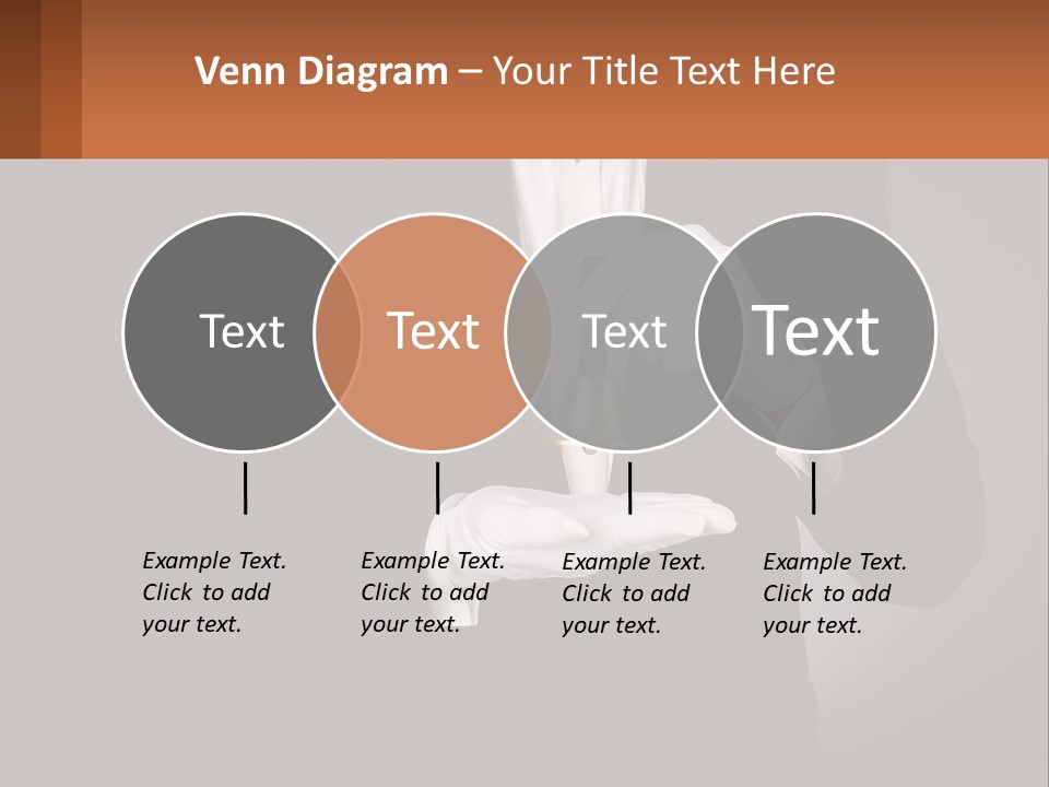 A Man In A Tuxedo Holding A Bell PowerPoint Template