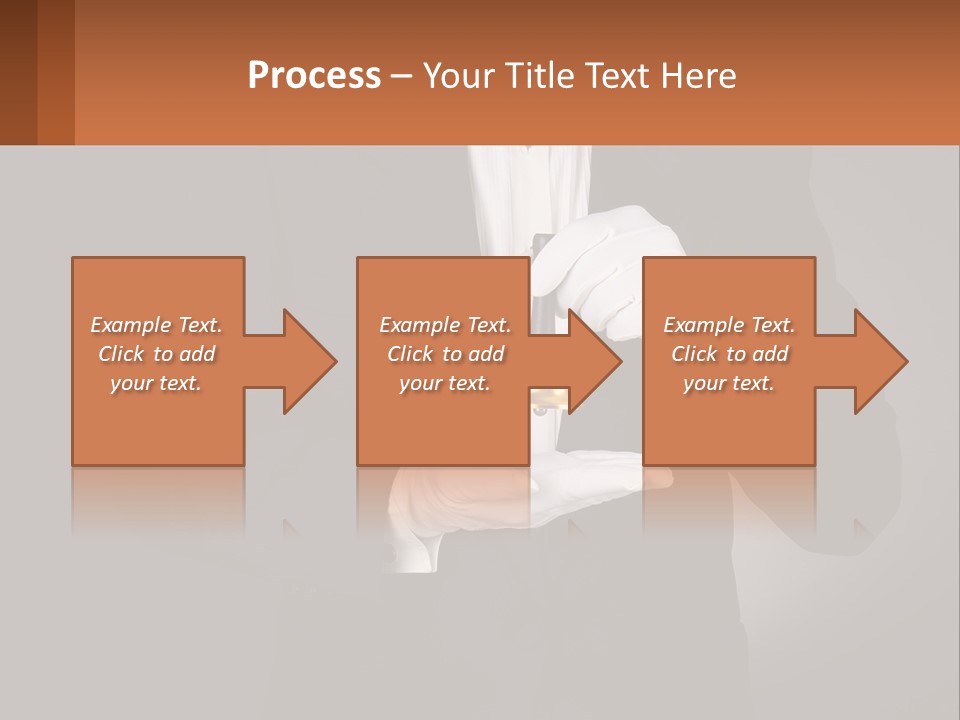 A Man In A Tuxedo Holding A Bell PowerPoint Template