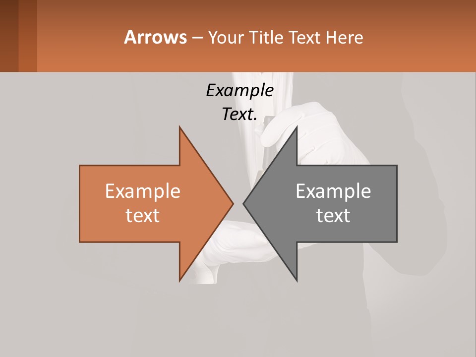 A Man In A Tuxedo Holding A Bell PowerPoint Template