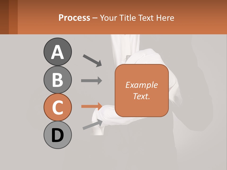 A Man In A Tuxedo Holding A Bell PowerPoint Template