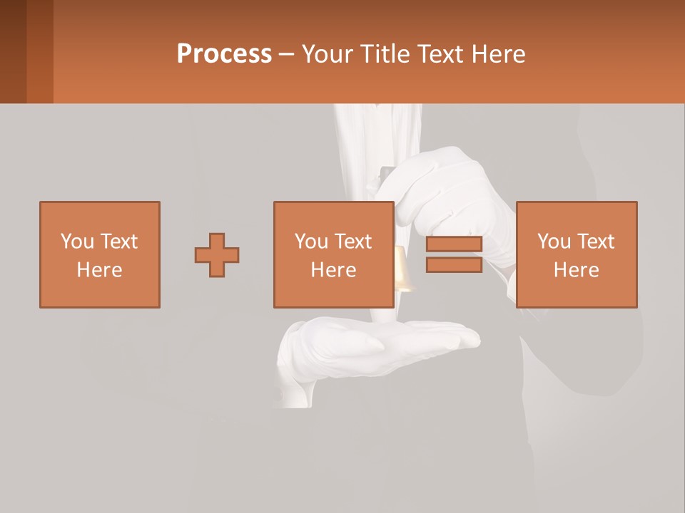 A Man In A Tuxedo Holding A Bell PowerPoint Template
