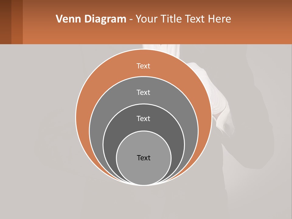 A Man In A Tuxedo Holding A Bell PowerPoint Template