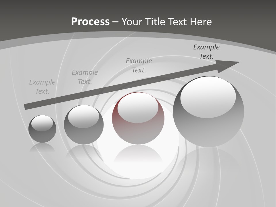 A Black And White Swirl Powerpoint Presentation PowerPoint Template