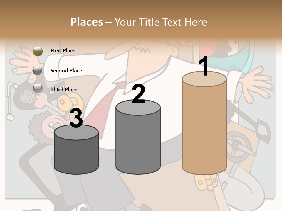 A Man In A Business Suit Is Climbing Up A Wall PowerPoint Template