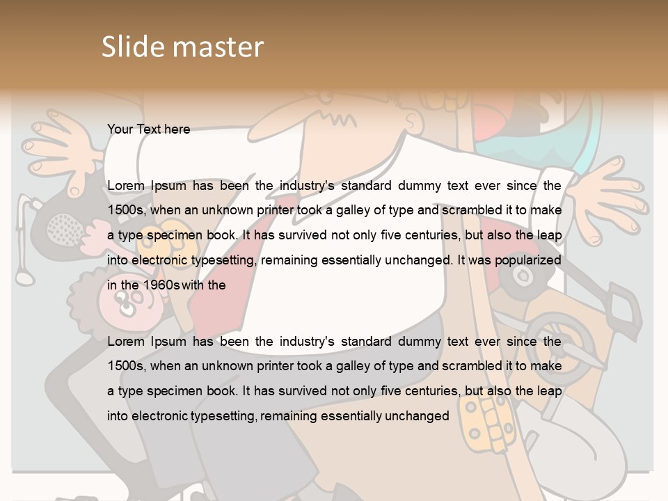 A Man In A Business Suit Is Climbing Up A Wall PowerPoint Template