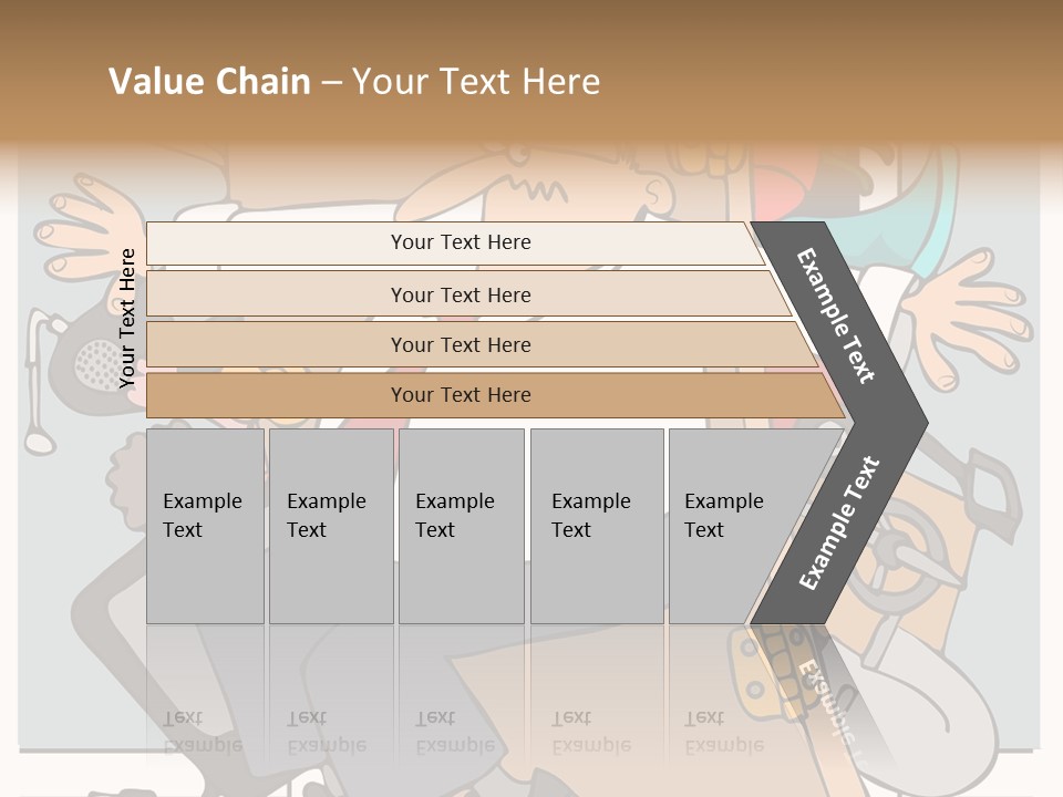 A Man In A Business Suit Is Climbing Up A Wall PowerPoint Template