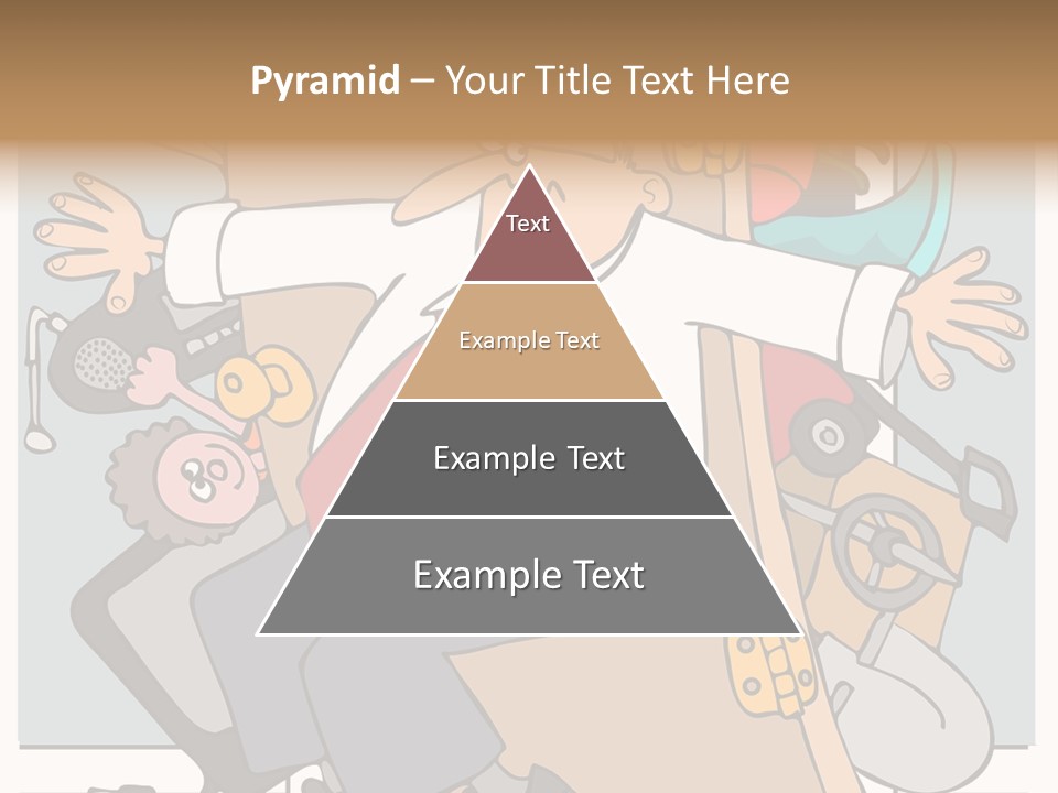 A Man In A Business Suit Is Climbing Up A Wall PowerPoint Template