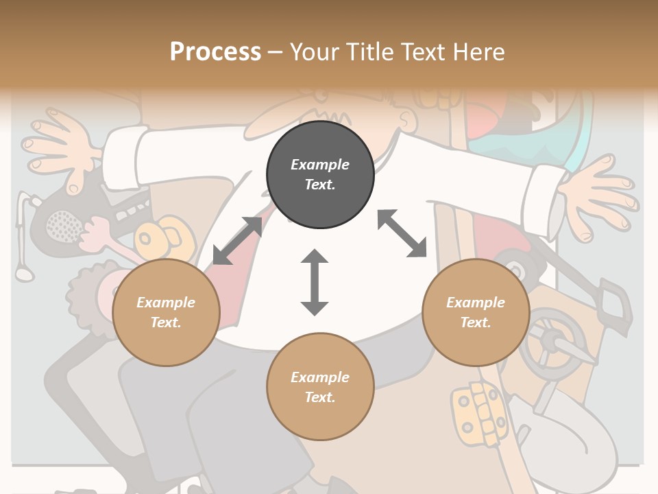 A Man In A Business Suit Is Climbing Up A Wall PowerPoint Template