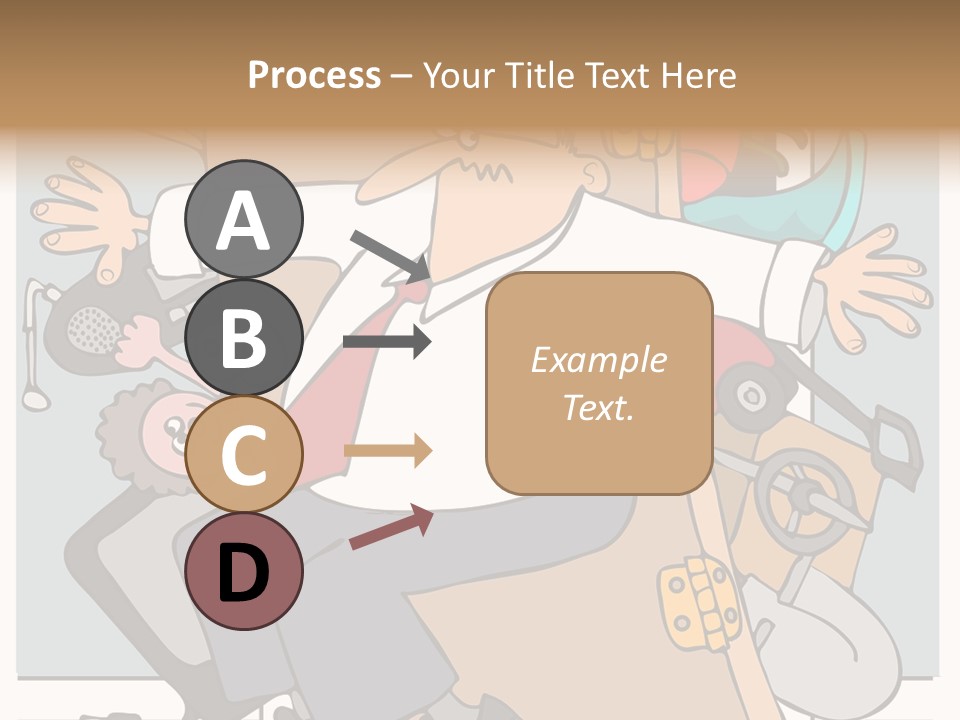 A Man In A Business Suit Is Climbing Up A Wall PowerPoint Template