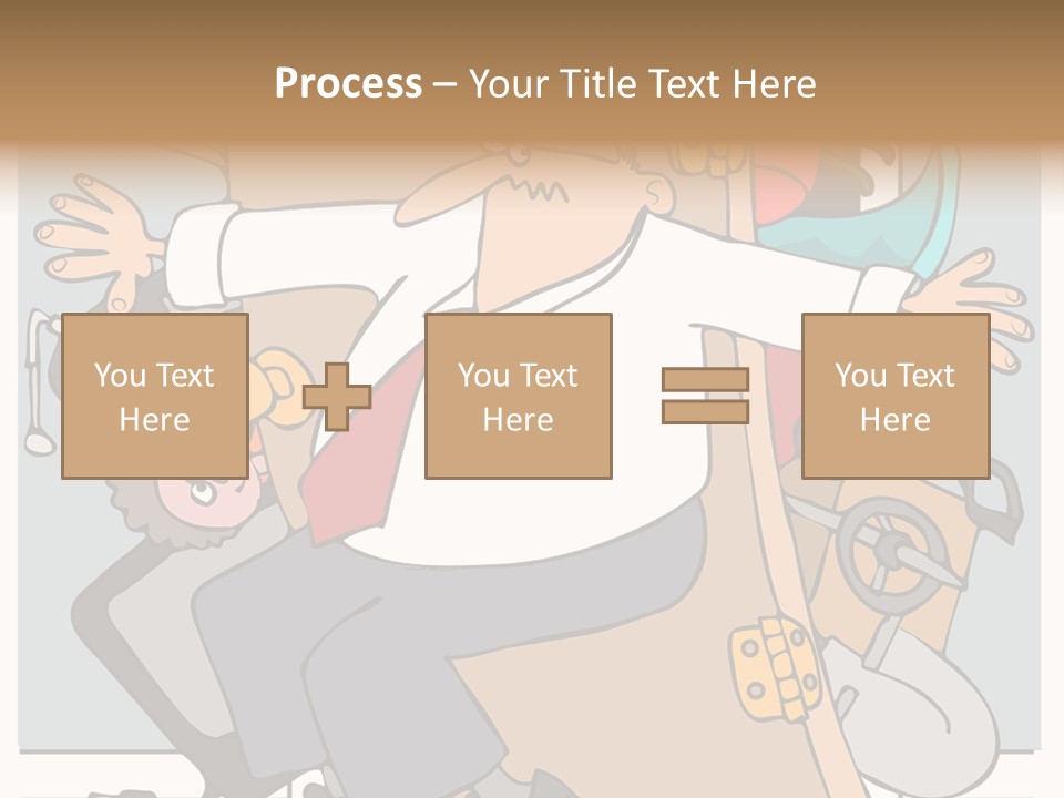 A Man In A Business Suit Is Climbing Up A Wall PowerPoint Template