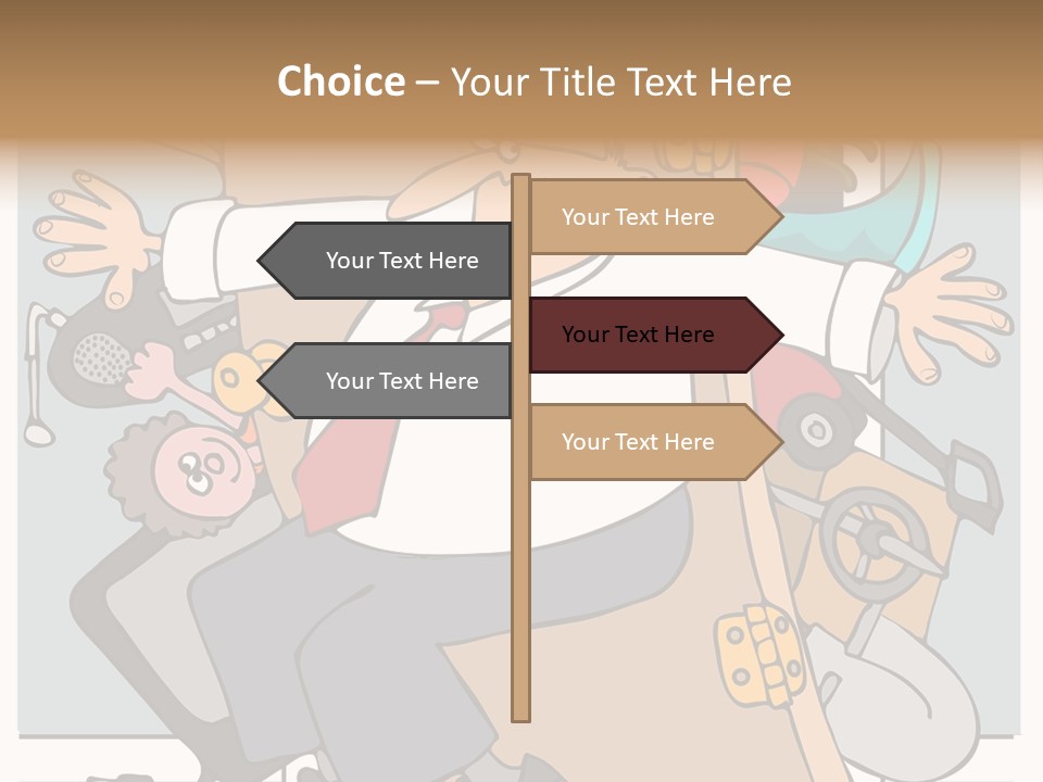 A Man In A Business Suit Is Climbing Up A Wall PowerPoint Template