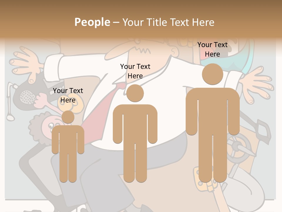 A Man In A Business Suit Is Climbing Up A Wall PowerPoint Template