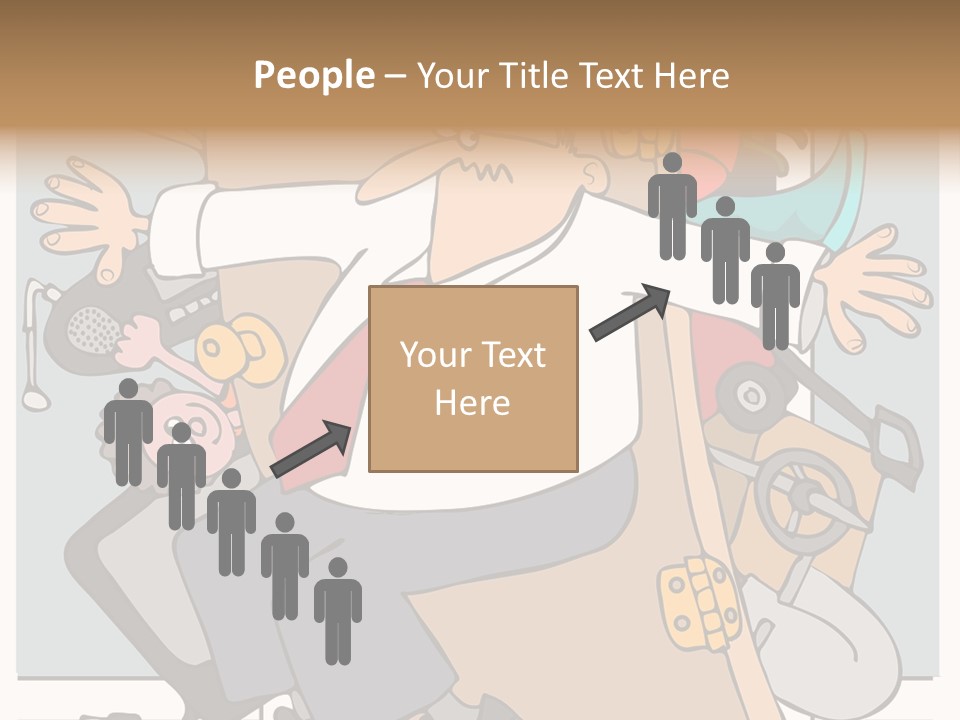 A Man In A Business Suit Is Climbing Up A Wall PowerPoint Template