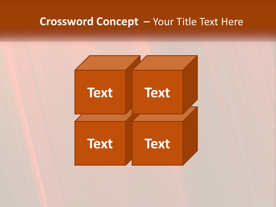 An Orange And Black Background With A White Border PowerPoint Template