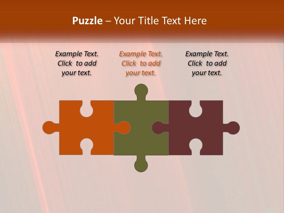 An Orange And Black Background With A White Border PowerPoint Template
