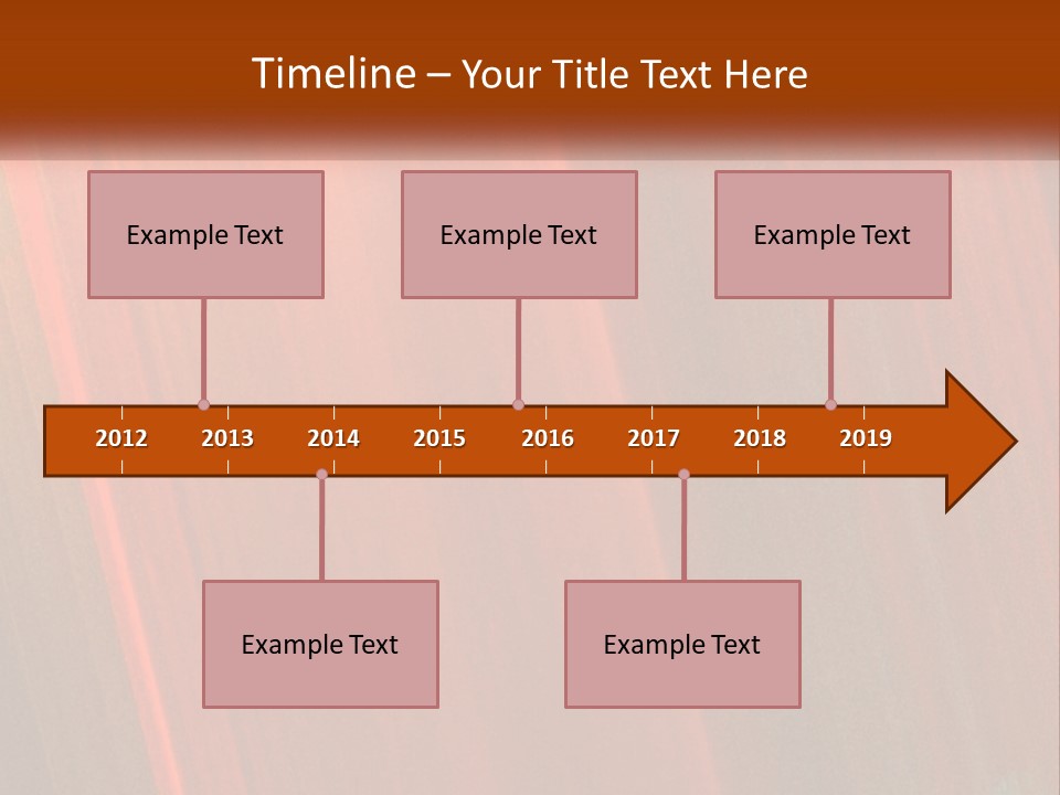 An Orange And Black Background With A White Border PowerPoint Template