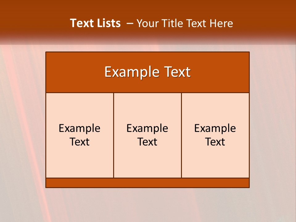 An Orange And Black Background With A White Border PowerPoint Template