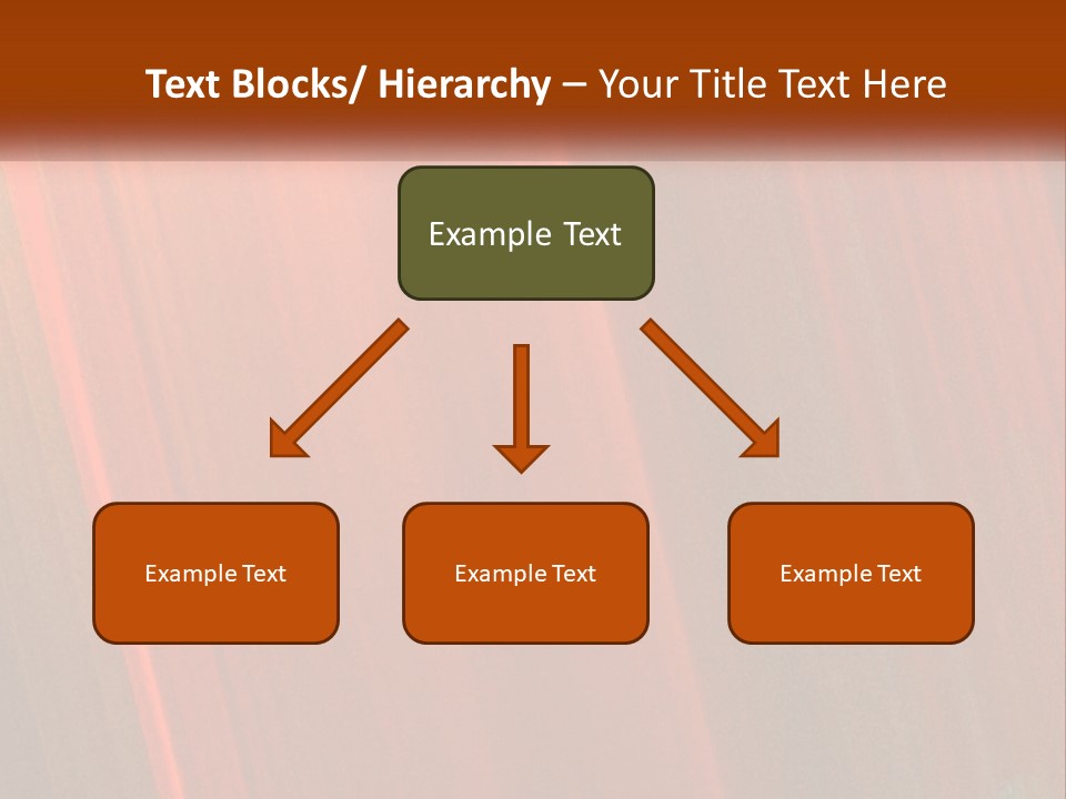 An Orange And Black Background With A White Border PowerPoint Template