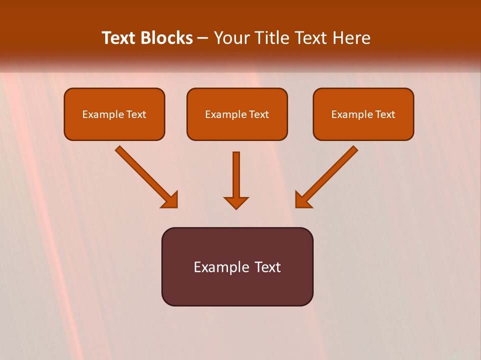 An Orange And Black Background With A White Border PowerPoint Template