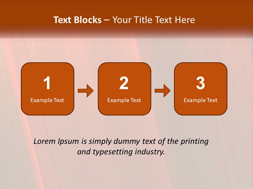 An Orange And Black Background With A White Border PowerPoint Template