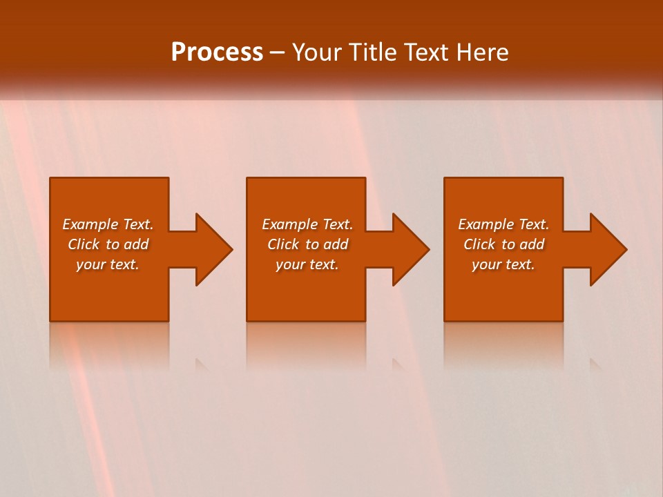 An Orange And Black Background With A White Border PowerPoint Template