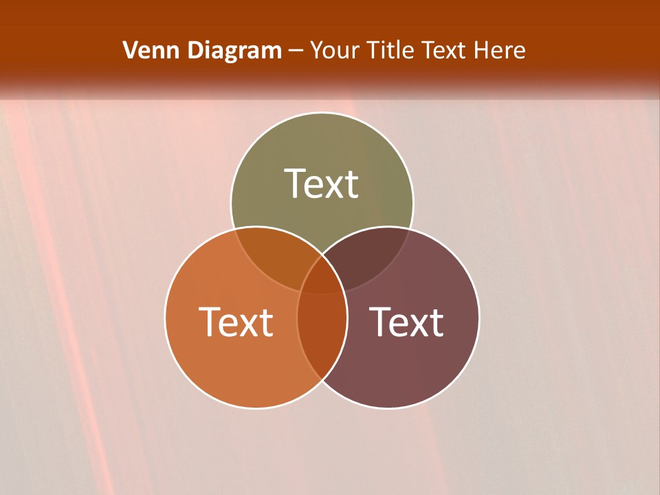 An Orange And Black Background With A White Border PowerPoint Template