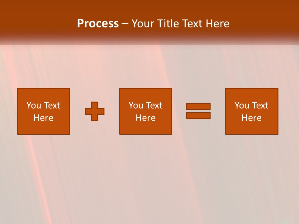 An Orange And Black Background With A White Border PowerPoint Template