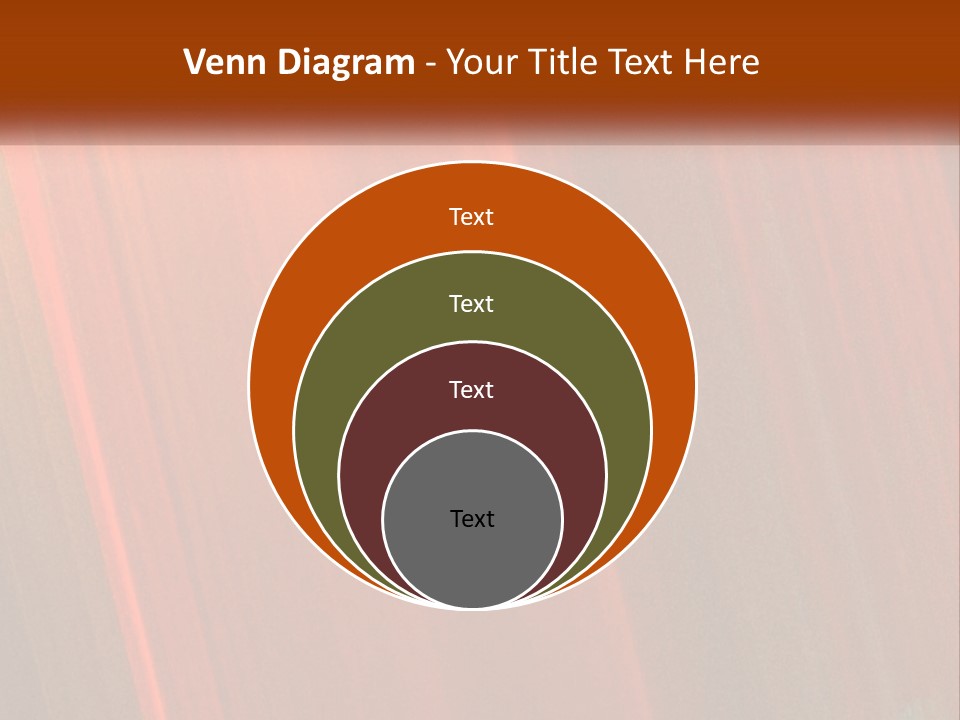 An Orange And Black Background With A White Border PowerPoint Template