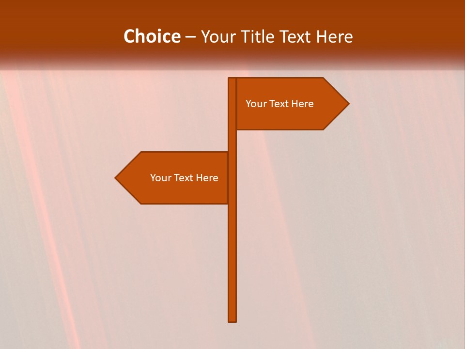 An Orange And Black Background With A White Border PowerPoint Template