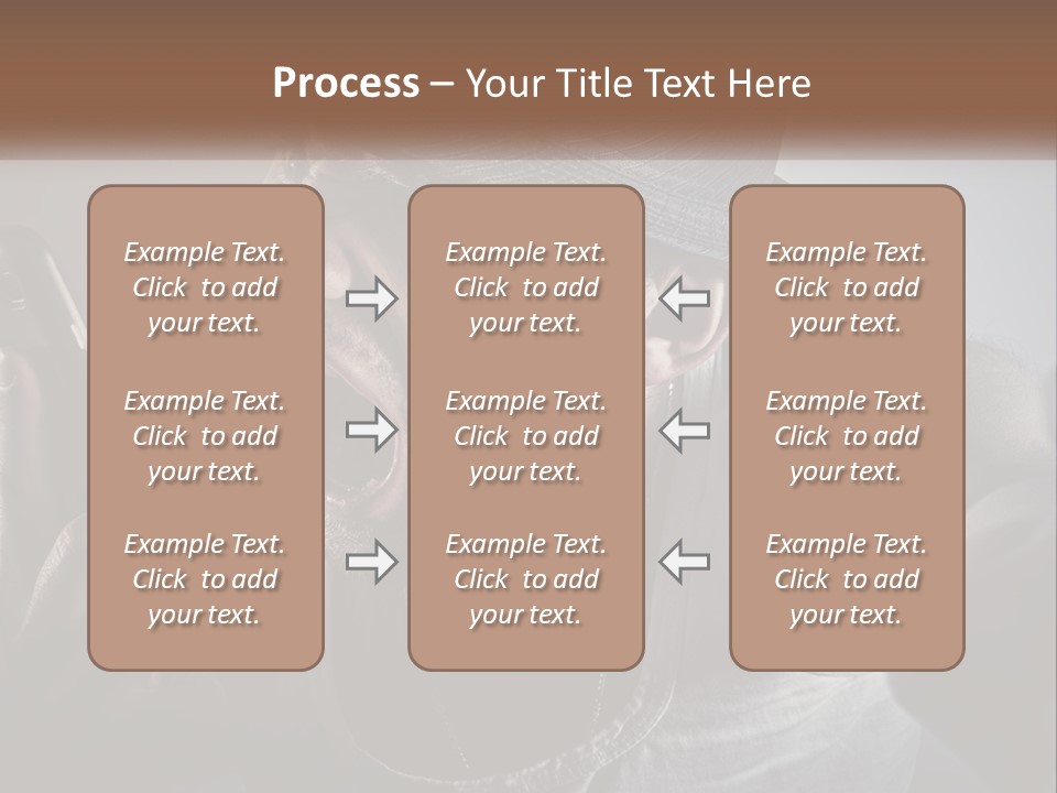 A Man In A Hat Holding A Cell Phone PowerPoint Template