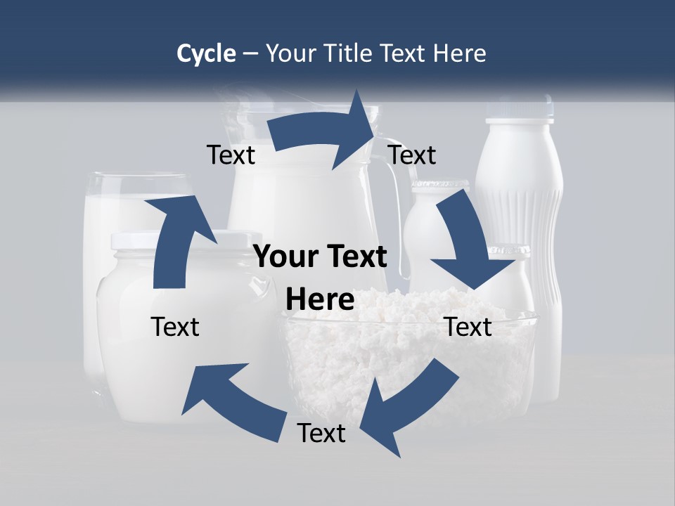 A Table Topped With Lots Of Different Types Of Milk PowerPoint Template