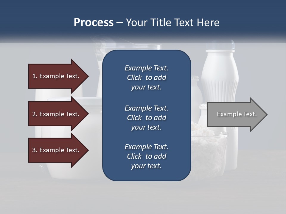 A Table Topped With Lots Of Different Types Of Milk PowerPoint Template