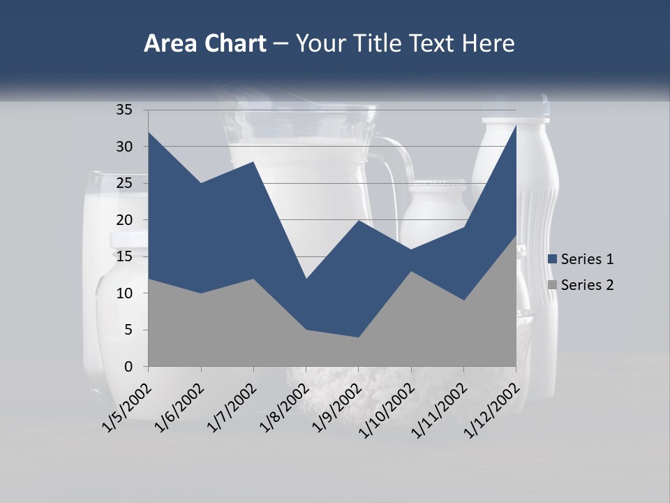 A Table Topped With Lots Of Different Types Of Milk PowerPoint Template
