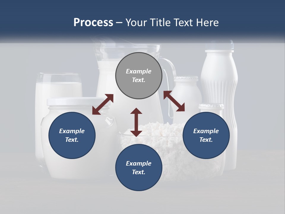 A Table Topped With Lots Of Different Types Of Milk PowerPoint Template