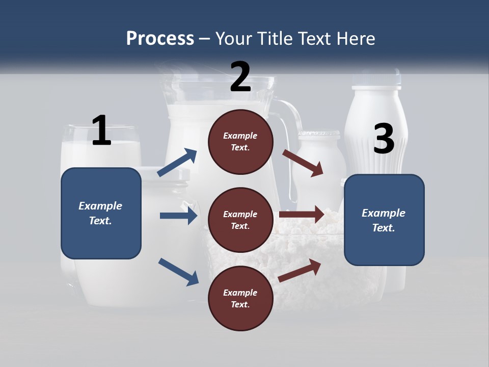 A Table Topped With Lots Of Different Types Of Milk PowerPoint Template