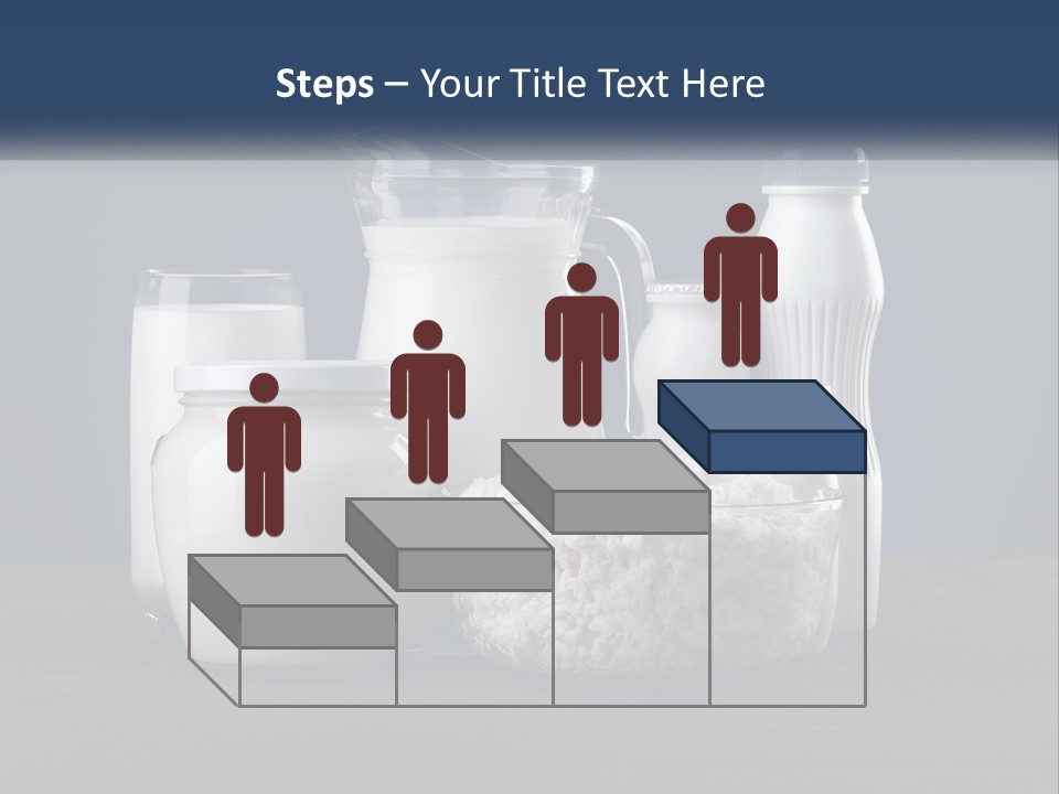A Table Topped With Lots Of Different Types Of Milk PowerPoint Template