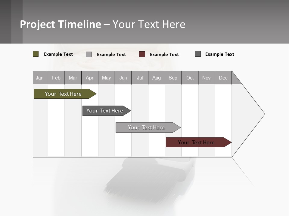 A White Bowl Of Cream Next To A Black Comb PowerPoint Template