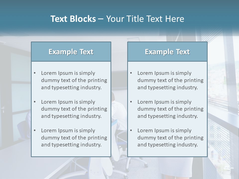A Woman Standing In Front Of A Group Of People In A Conference Room PowerPoint Template